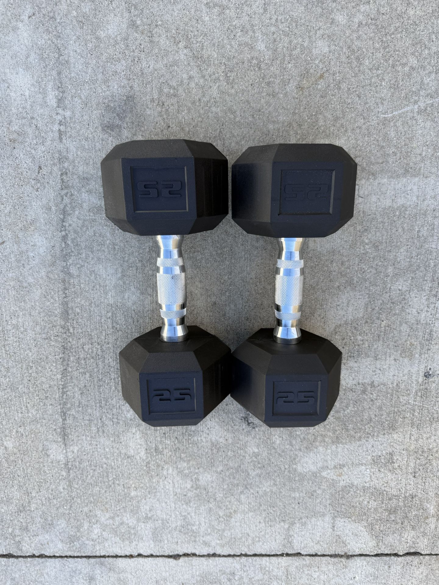 25lbs Dumbbells 