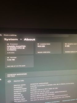 Rtx 2060 6gb gaming pc