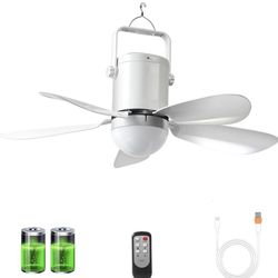 Brand new 20.5'' Ceiling Fan with Light and Remote