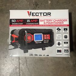 Vector Battery Charger Or Maintainer 