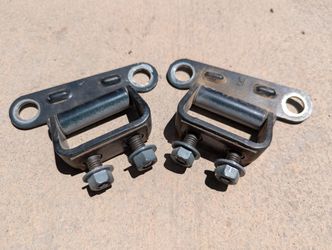 1996 to 2002 Toyota 4Runner Rear Hatch Hinges set green OEM