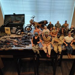 Lot of 12" G.I. Joe Action Figure Toys
