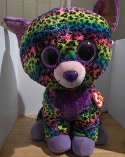 Ty Beanie Boo Trixie Leopard 17"