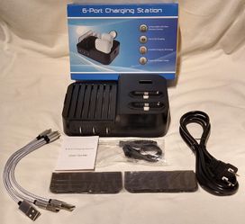6-Port USB Charging Station
