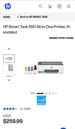 HP Smart All-in-One Printer, Al-enabled