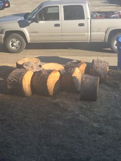 Free pine rounds