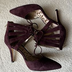 Purple Sam Edelman Heels Size 5.5
