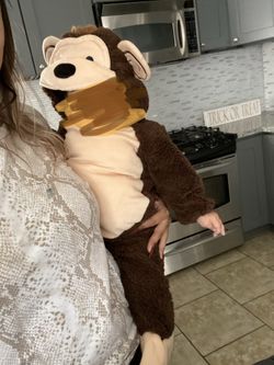 Monkey baby costume