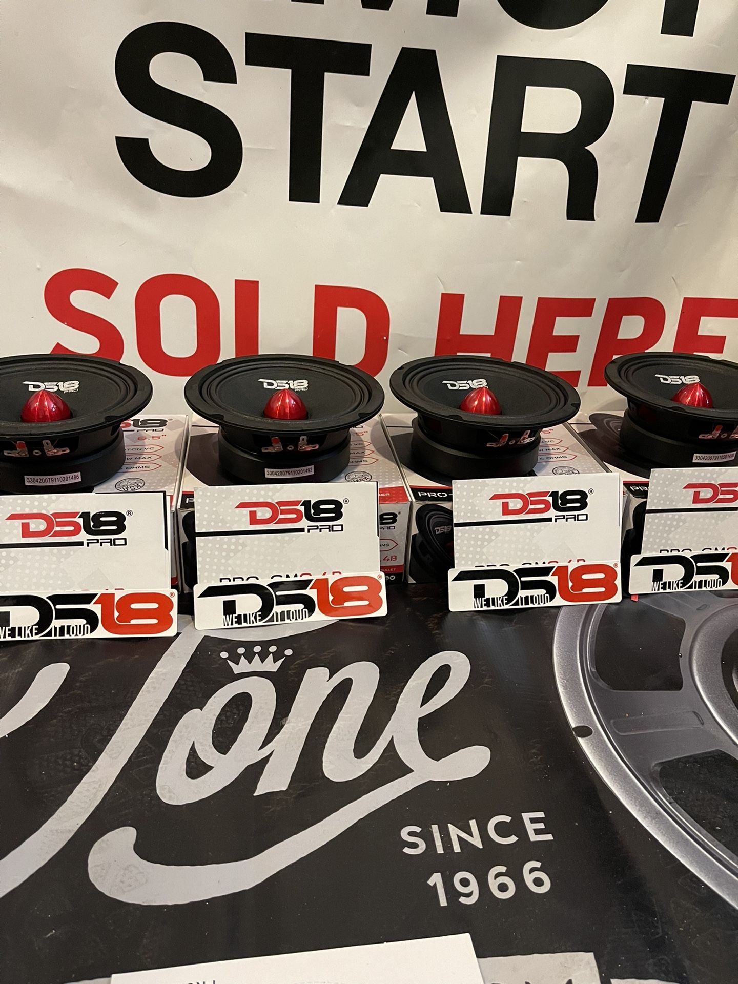 Ds18 Pro 6.5 Inch 480 Watts Each 4 Pcs 140 Pick Up Today!