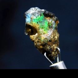 Natural 3.80  Ct Ethiopian Fire Opal Rough Raw Loose Crystal 16.5x5.5mm ♡