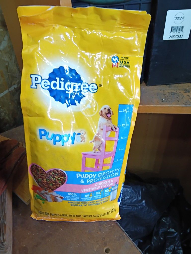 Pedigree Puppy Chicken And Vegetable Flavor