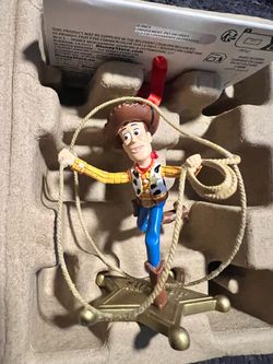 New in box with tag- Disney Sketchbook Ornament Woody Toy Story Christmas