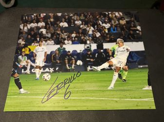 Edwin Cerrillo Authentic Signed Photo, LA Galaxy