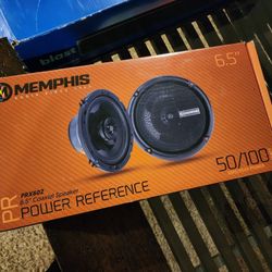 Memphis Audio 6.5 Car Audio Speakers NEW!