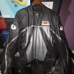 Leather Suzuki Vintage Jacket 