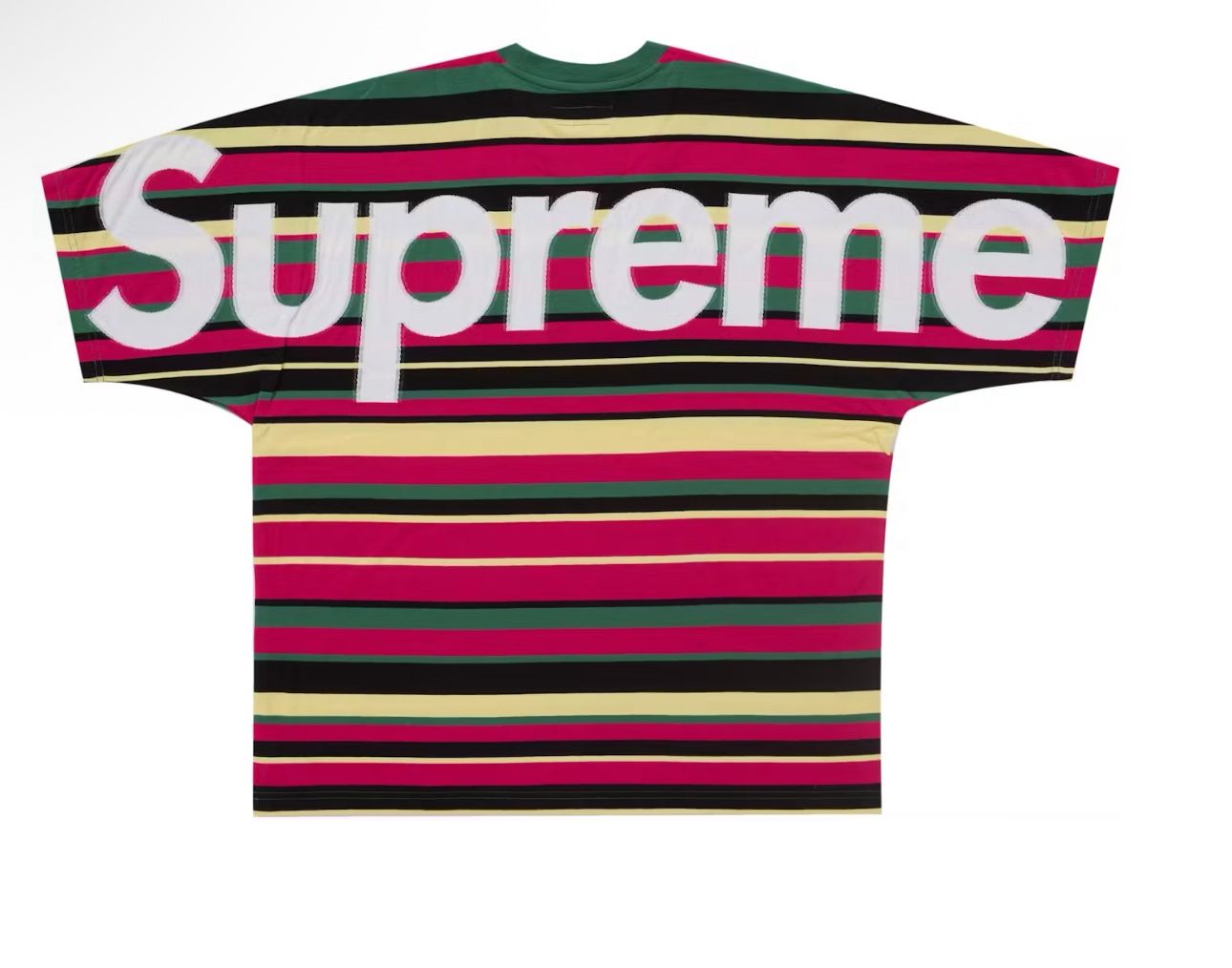 SS25 SUPREME INTARSIA T SHIRT (MEDIUM)