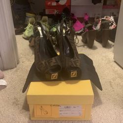 Authentic fendi heel