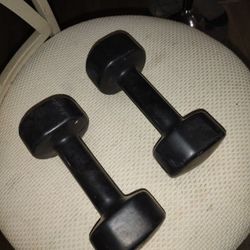Vintage York Dumbbell Weights Pair 8 Lbs 