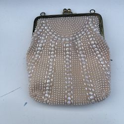 Vintage Small Evening Clutch Crystal Rhinestone Wedding Handbag Party Purse Box Bag