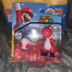 Super Mario Bros 2 Yoshi Rouge Collectible Toy