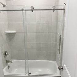 New Shower Door Installed (contact info removed)