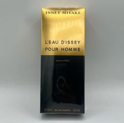 Issey Miyake L'Eau D'Issey Pour Homme Noir Ambre EDP 3.3 oz New Sealed Authentic