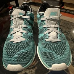 Nike Flyknit Lunar One Plus Turquoise Size 9