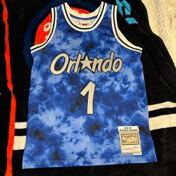 Small Penny Hardaway Mitchel & Ness Classics Orlando Magic Jersey 