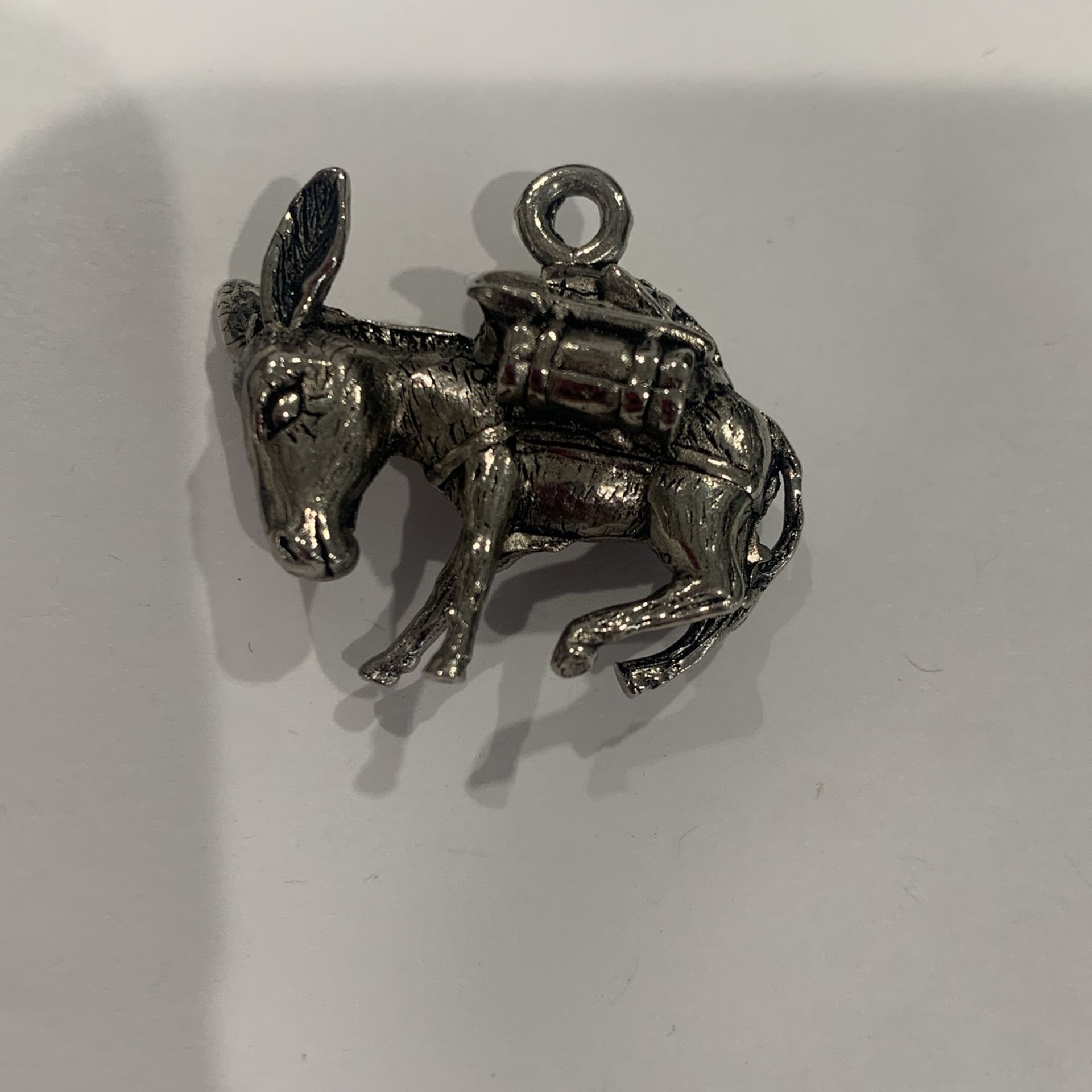 Pewter Pack Mule Pendant