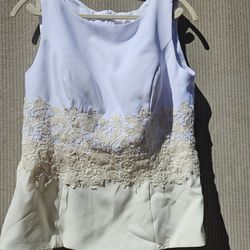 Sleeveless blouse