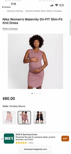 Nike Maternity active dress