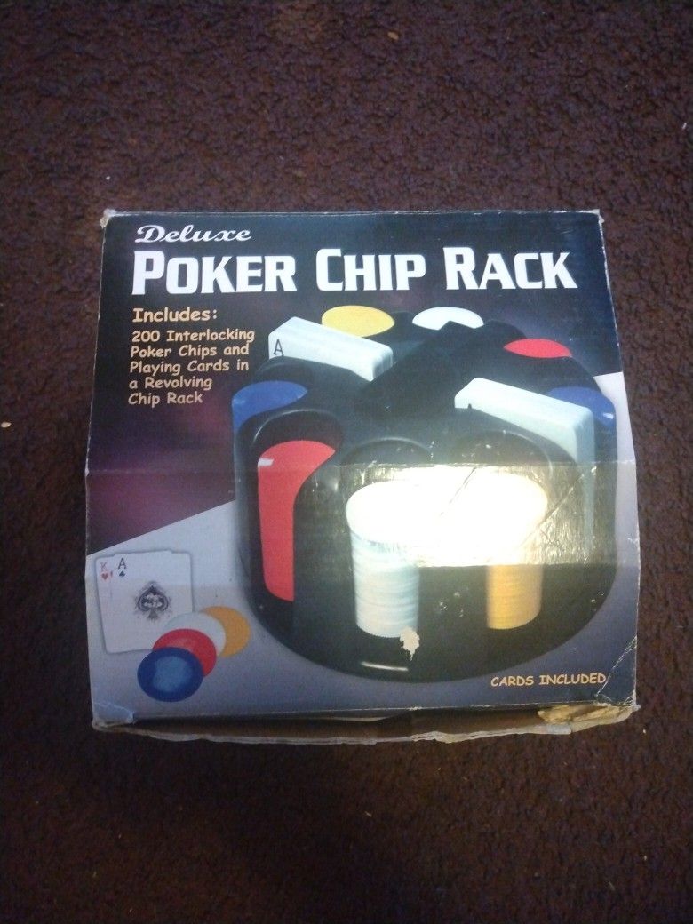 Poker Chip Rack