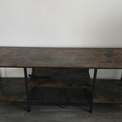 Matching TV stand, Shelf And End Tables