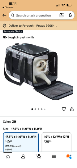 Pet Carrier for Travel , brand new