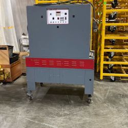 Seal-A-Tron T Bar Sealer And Shrink Tunnel 