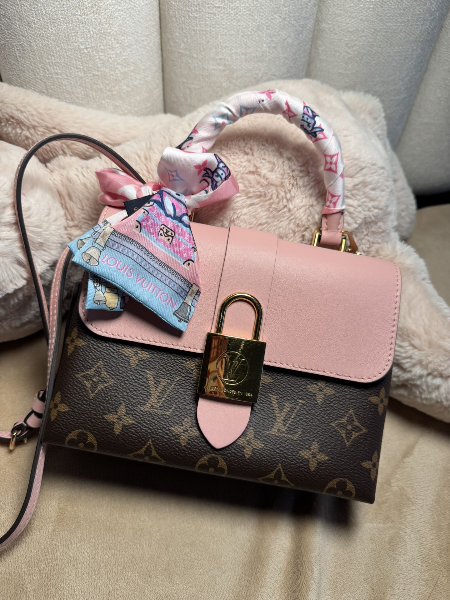 Perfect Gift Louis Vuitton Locky BB Pink