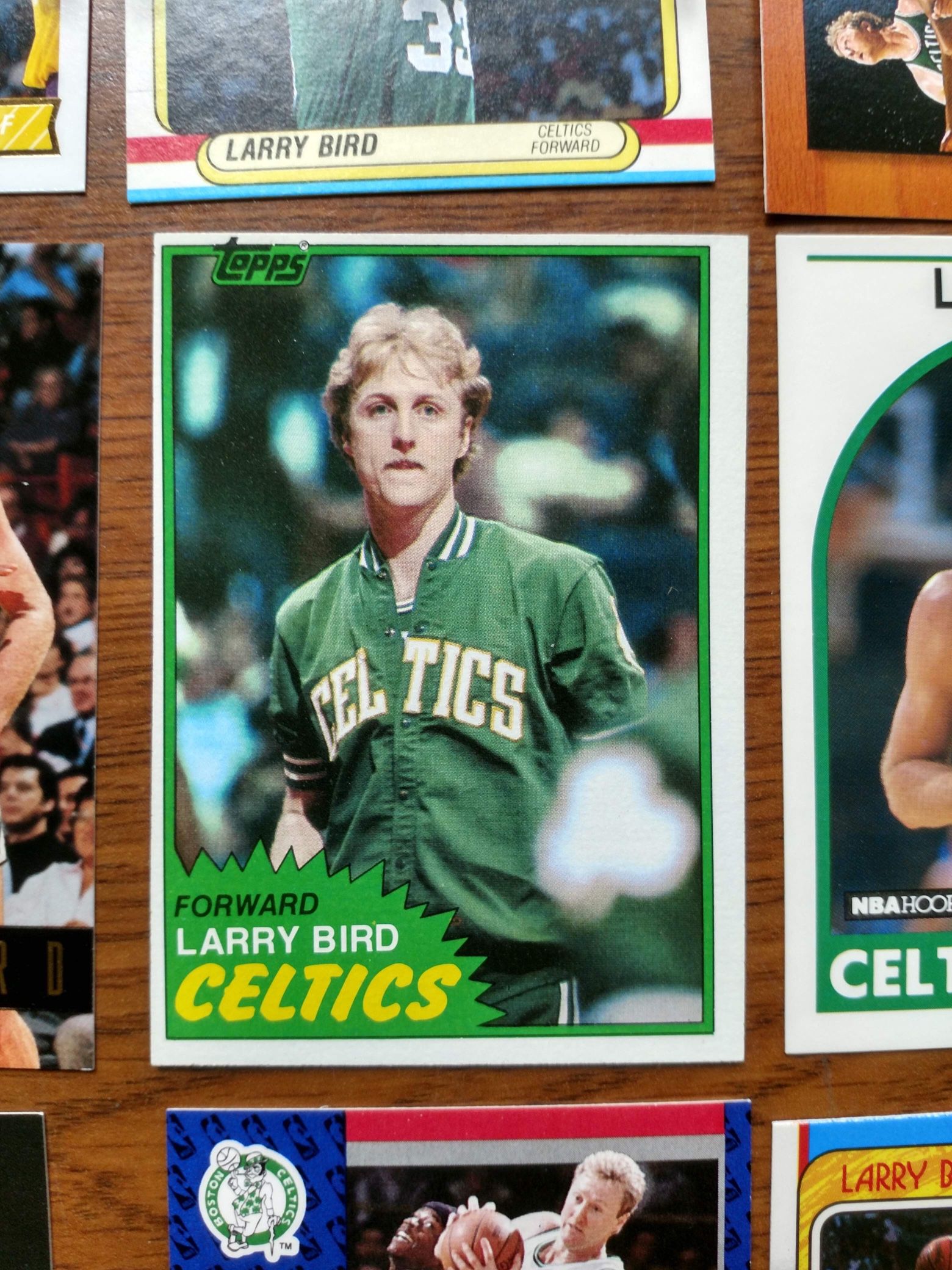 Larry Bird - 16 Basketball Card Lot