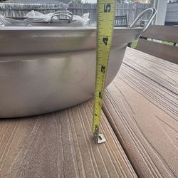 Stainless steel bowl 16”