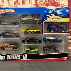2007 HotWheels 10 Gift Set.