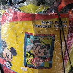 Twin Size Blanket 1 Pc MICKEY MOUSE 