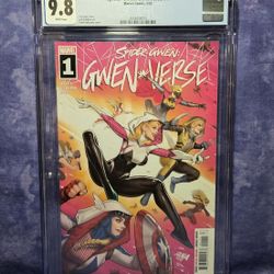 Spider-Gwen: Gwenverse #1 2022 CGC 9.8 WP