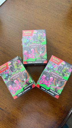 Pokémon Shrouded Fable Booster Bundle x3