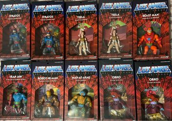 MOTU Vintage (Los Amos Del Universo) Figures.  SUPER7 2019