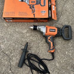 Ridgid 9 Amp 1/2” Spade Handle Mud Mixer