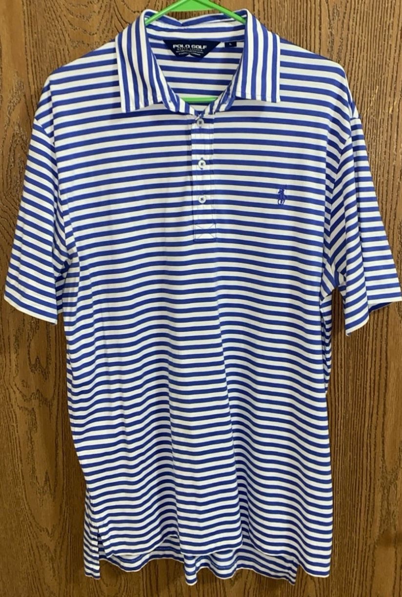 Ralph Lauren Polo Large Stripped Golf Shirt