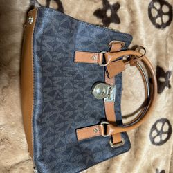 Michael Kors Brown Leather Bag