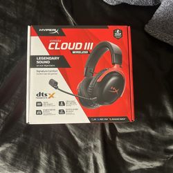 HyperX Cloud III Wired Over Ear Gaming Headset - Black