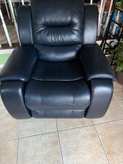 Blue Recliner Chair