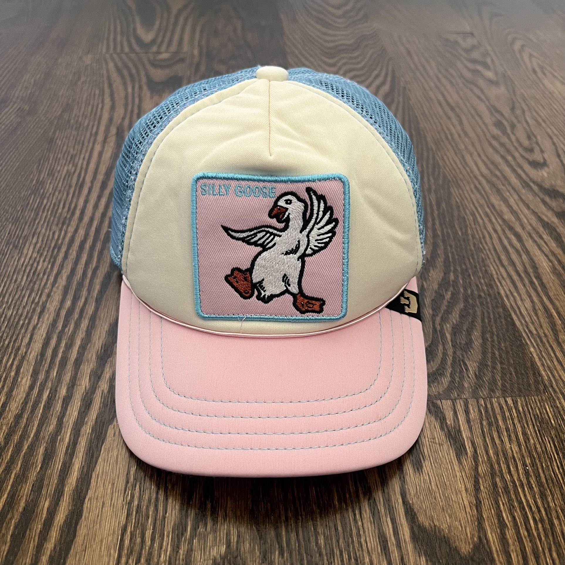 Goorin Bros. Sand Cassel Silly Goose Kid’s Girl’s Adjustable Velcro Trucker Hat