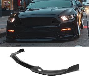 15-17 Ford Mustang MDA V2 Style Front Bumper Lip